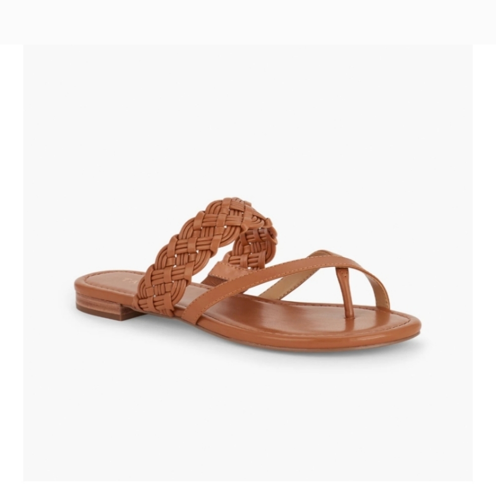 Talbots Brown Braided Sandals